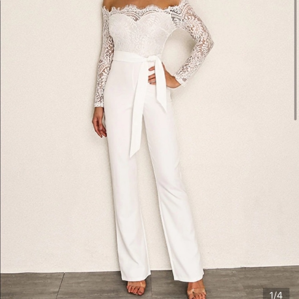 White jumpsuit